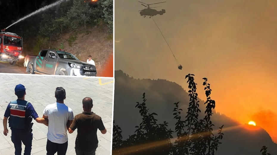 Orman Yangınlarına Yönelik Soruşturma ve Tutuklamalar Artıyor