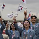 Güney Koreli sporcular Paris 2024’te “Kuzey Koreliler” olarak tanıtıldı