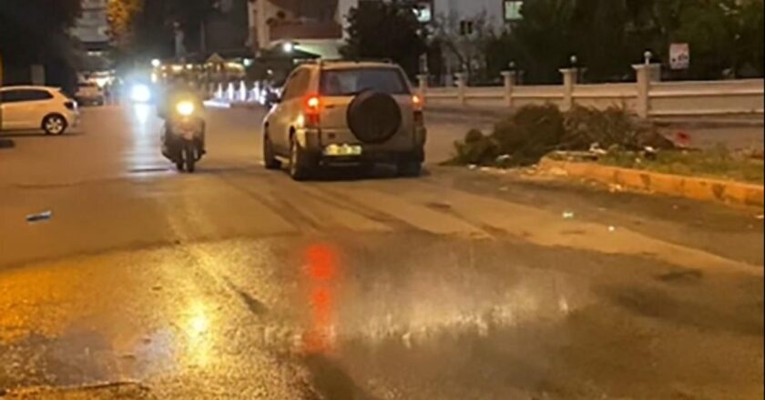 15 metre ötede yağmur yağdığı düşünülüyordu, ancak bir borunun kırıldığı ortaya çıktı.