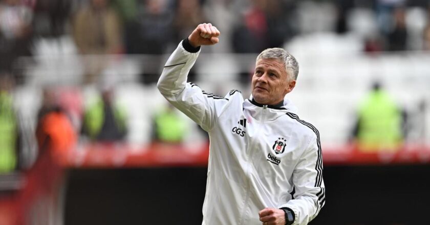 Besiktas Ole Gunnar Solskjaer’in koçu ilk derbisine geldi