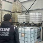 Çatalca’da depoya kaçak etil alkol baskını: 9 gözaltı