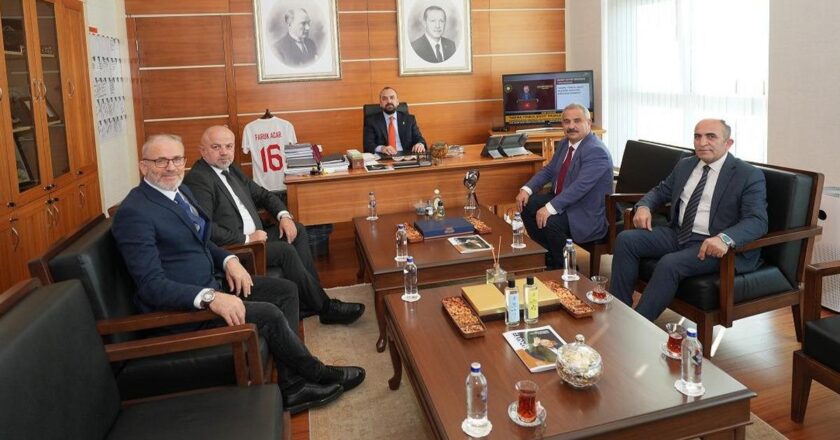 TÜBAF’tan Faruk Acar’a ziyaret – Güncel Haberler